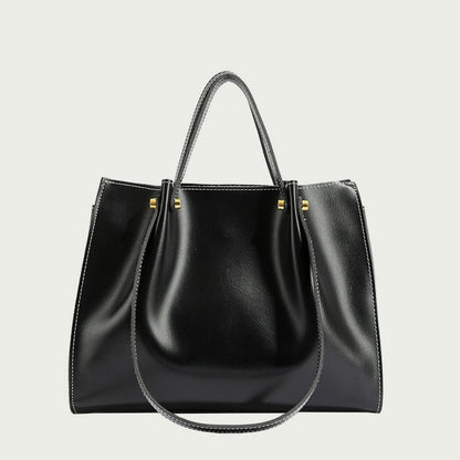 Bolso tote mujer de cuero vegano con cierre cremallera hombro
