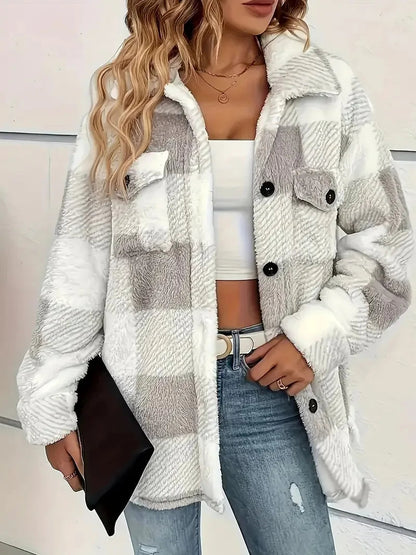 Chaqueta Polar Mujer Diseño Acogedor Cálida - Mavetta