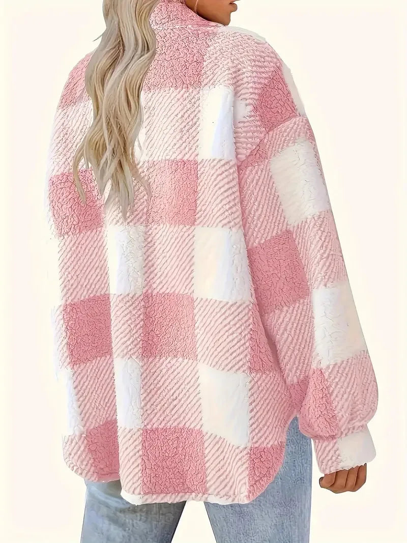 Chaqueta Polar Mujer Diseño Acogedor Cálida