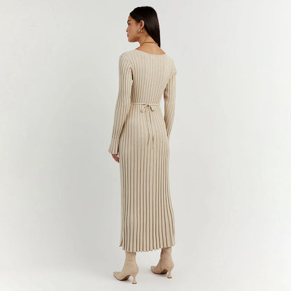 Vestido maxi mujer de plumeti ligero y fluido
