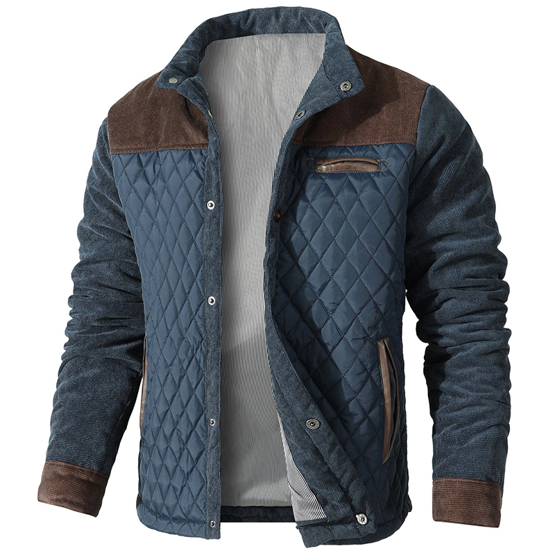 Chaqueta Hombre Estilo Streetwear Ajuste Casual