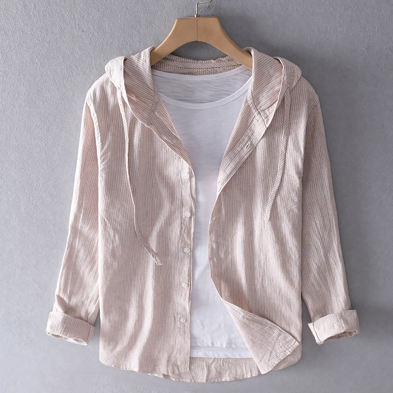 Blusa mujer ligera con capucha y corte relajado