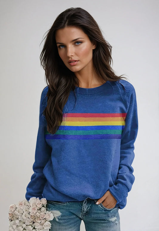Sudadera mujer Algodón Estampado Manga Larga - Mavetta