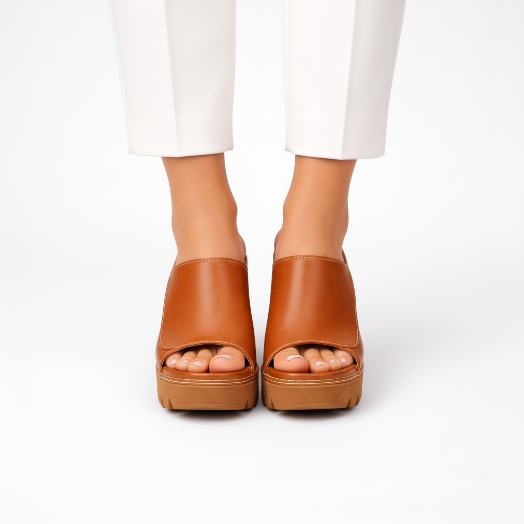 Tacones Mujer con Plataforma y Diseño Elegante