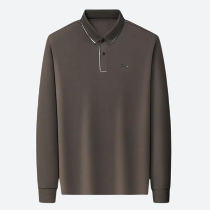Camisa Hombre Casual Manga Larga Ajuste Clásico