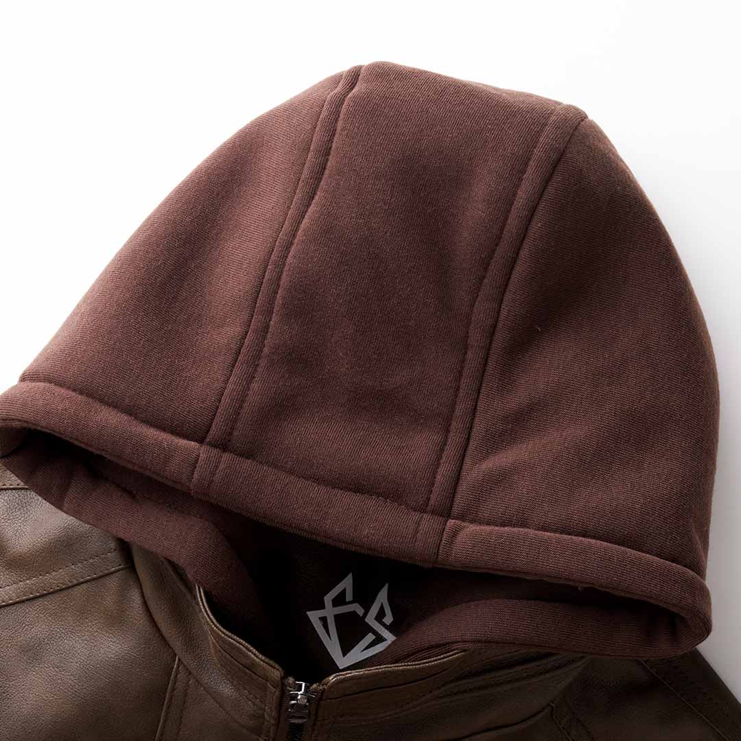 Chaqueta hombre de tejido cálido y corte confortable
