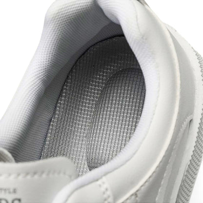 Zapatillas bajas hombre con suela gruesa y acabado liso