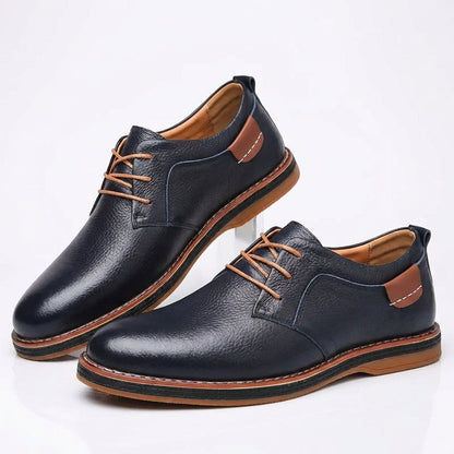 Zapatos Derby Hombre de Piel con Cordones Casual