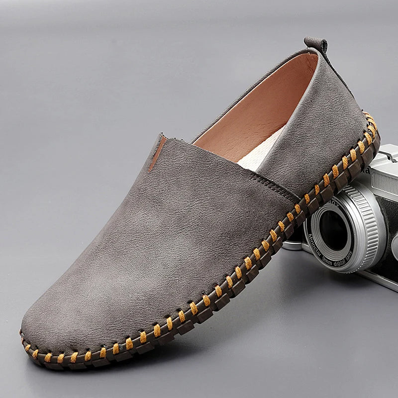 Zapatos Loafer Hombre de Cuero Comodos Estilizados