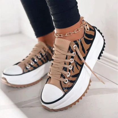 Zapatillas Altas Mujer con Plataforma Casual