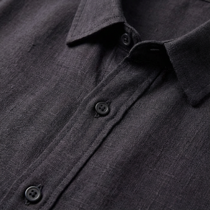 Camisa Casual Hombre Algodón Botones