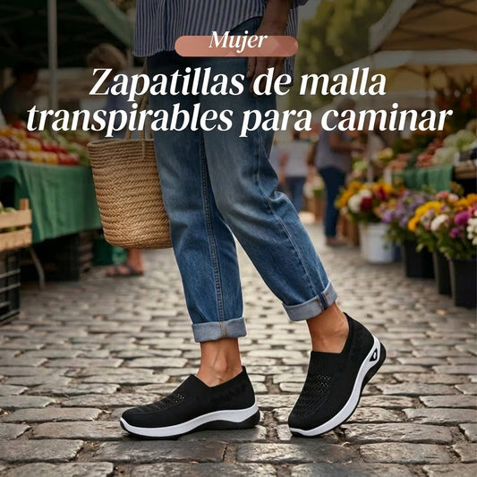Zapatillas Mujer de Malla Transpirable y Ligera - Mavetta
