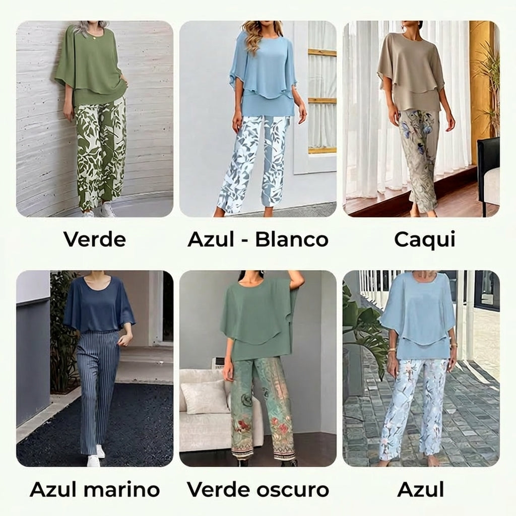 Conjunto Casual Mujer Comodo de Piezas