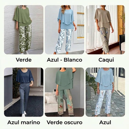 Conjunto Casual Mujer Comodo de Piezas
