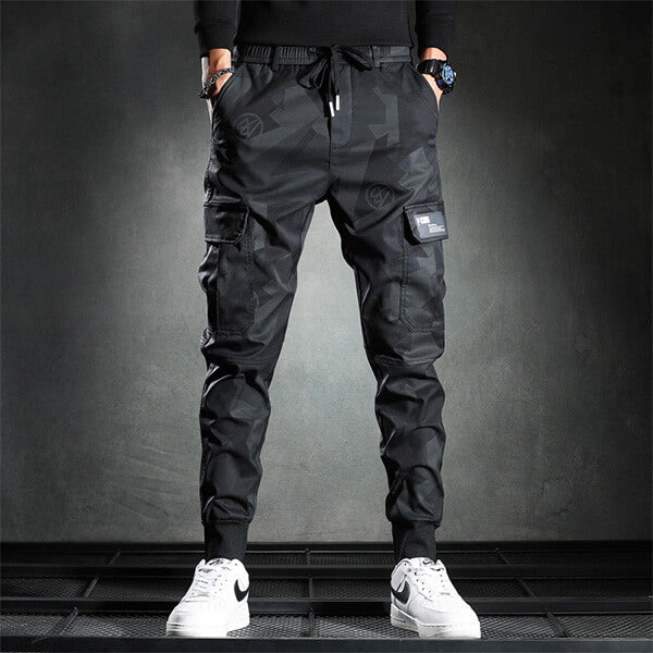 Pantalón Jogger Hombre Cargo Bolsillos Táctico Flexibilidad - Mavetta