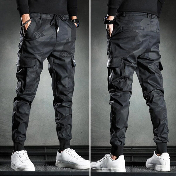 Pantalón Jogger Hombre Cargo Bolsillos Táctico Flexibilidad