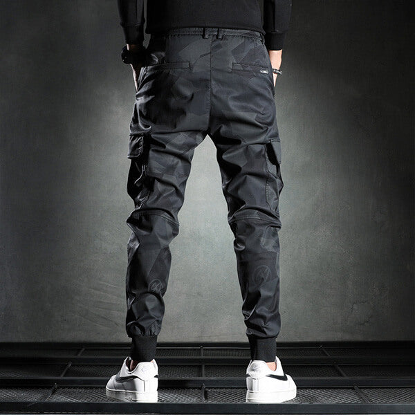 Pantalón Jogger Hombre Cargo Bolsillos Táctico Flexibilidad