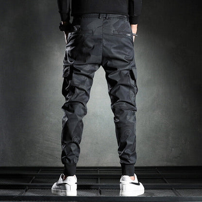 Pantalón Jogger Hombre Cargo Bolsillos Táctico Flexibilidad