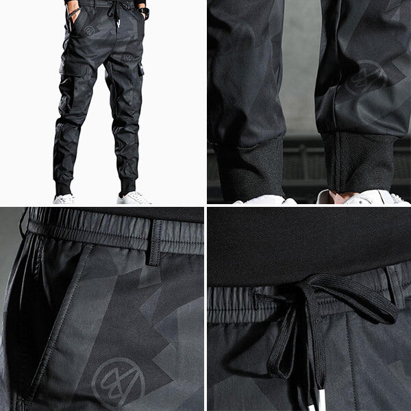 Pantalón Jogger Hombre Cargo Bolsillos Táctico Flexibilidad
