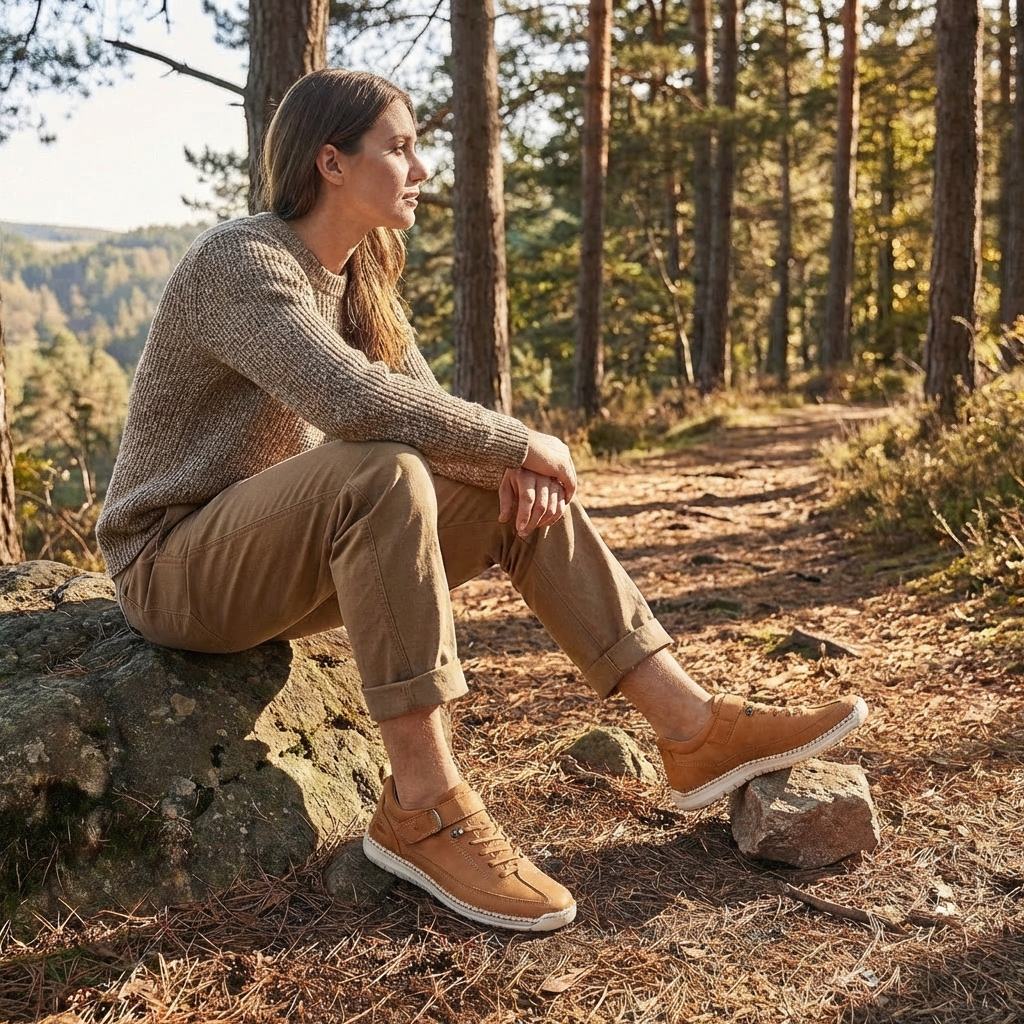 Zapatillas Mujer Costura Artesanal Estilo Casual