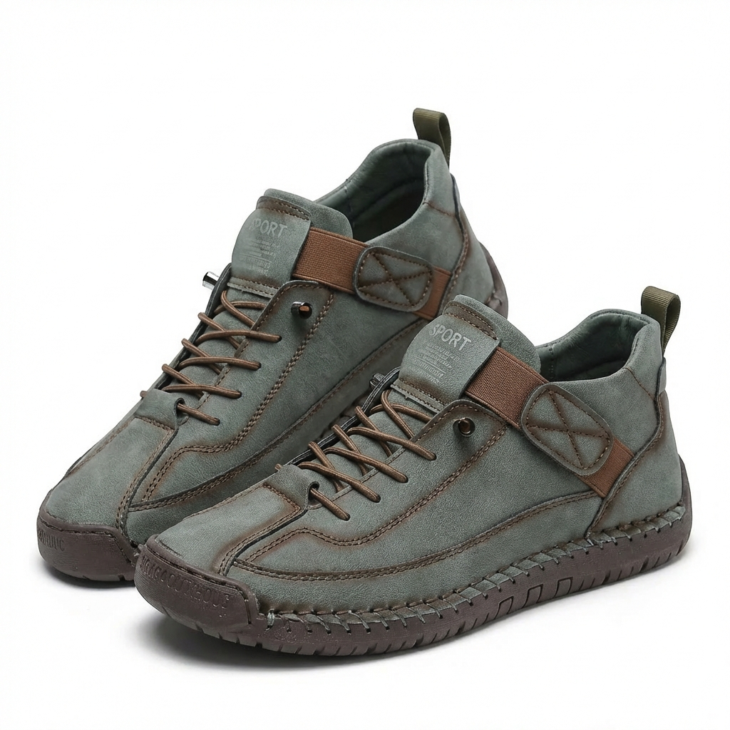Zapatillas Mujer Costura Artesanal Estilo Casual