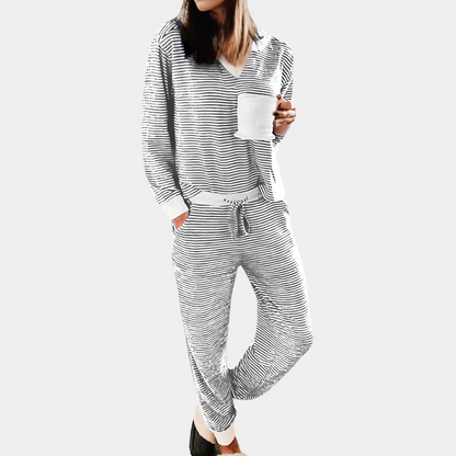Pijama Mujer Dos Piezas Tejido Suave Ajuste Comodo