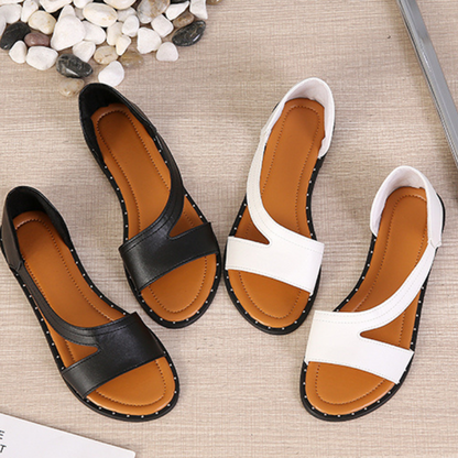 Sandalias Mujer de Piel Estilo Noche - Mavetta
