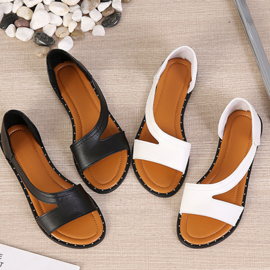 Sandalias Mujer de Piel Estilo Noche - Mavetta