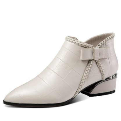 Botines Mujer Tacón Bajo Comodos - Mavetta