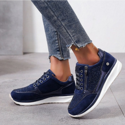 Zapatillas Mujer con Cordones Plataforma Moderna