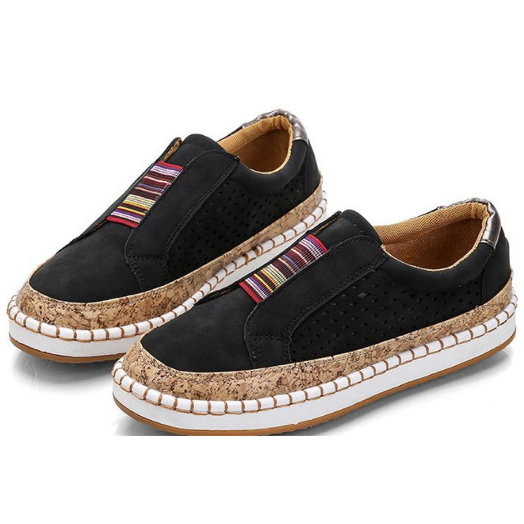Zapatos ortopédicos mujer sin cordones cómodos
