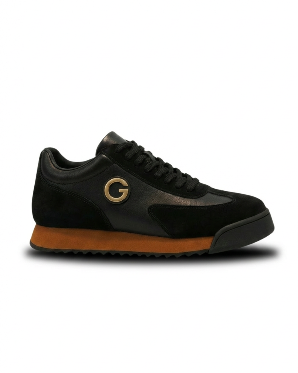 Zapatillas Hombre Cuero Casual Cordones Urbanas Comodas