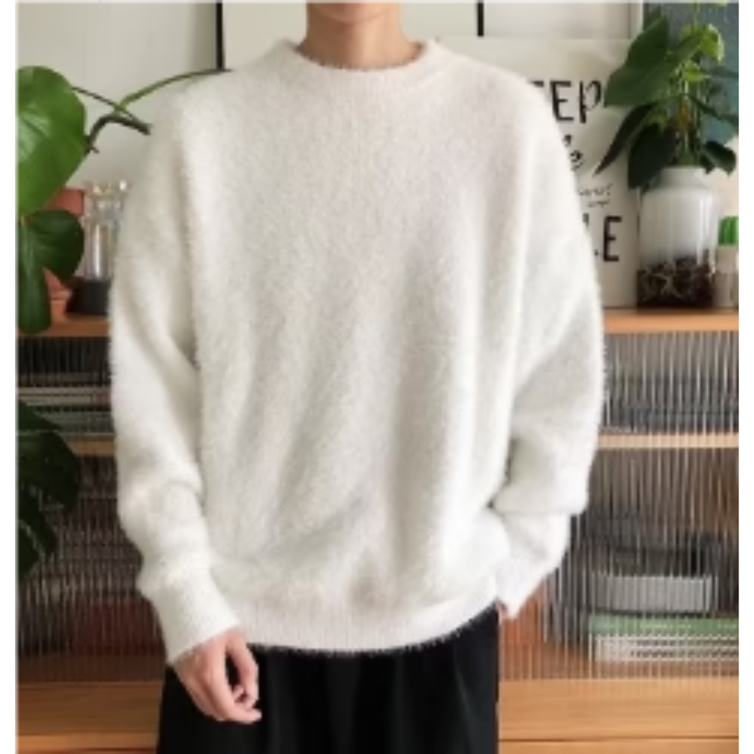 Jersey Hombre Casual de Punto Suave