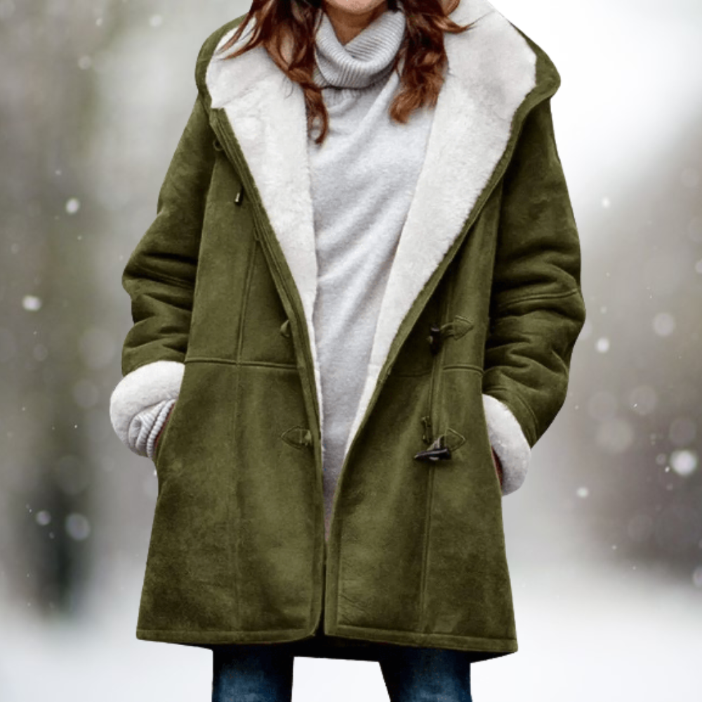 Chaqueta Mujer Elegante Ajuste Clásico