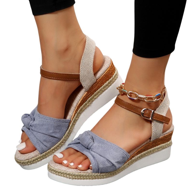 Sandalias mujer de verano con hebilla ajustable