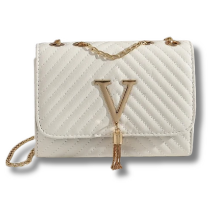 Bolso de mano Mujer con borla decorativa y diseño moderno