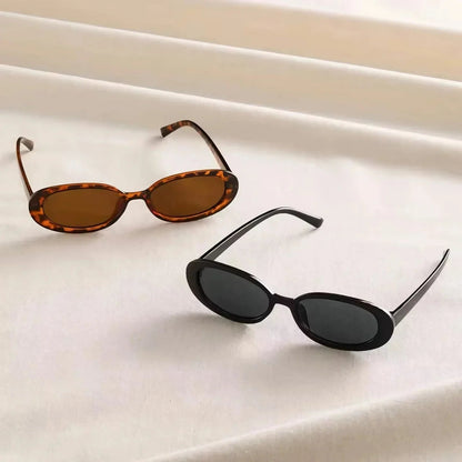 Gafas de sol mujer lentes UV400 estilo retro ovaladas