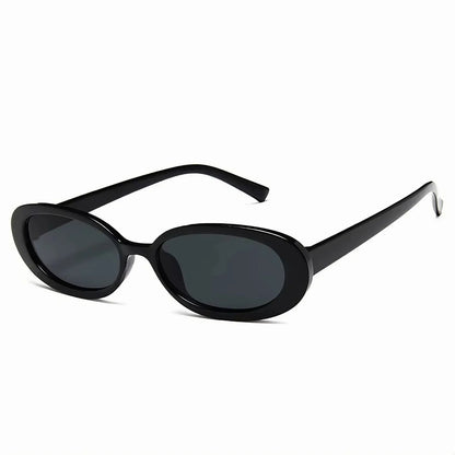 Gafas de sol mujer lentes UV400 estilo retro ovaladas