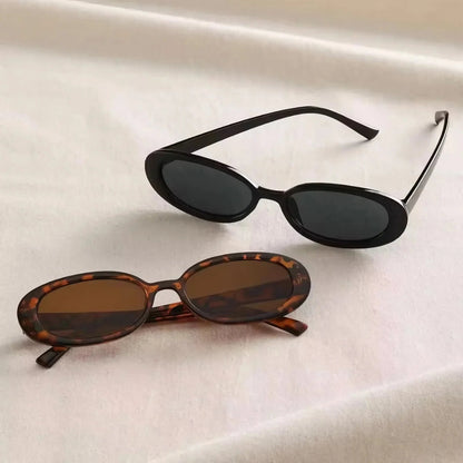 Gafas de sol mujer lentes UV400 estilo retro ovaladas