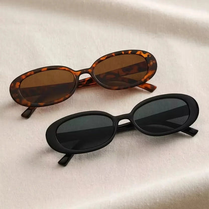 Gafas de sol mujer lentes UV400 estilo retro ovaladas
