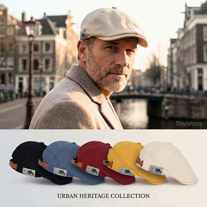 Boina Hombre Estilo Urbano Ajuste Moderno - Mavetta