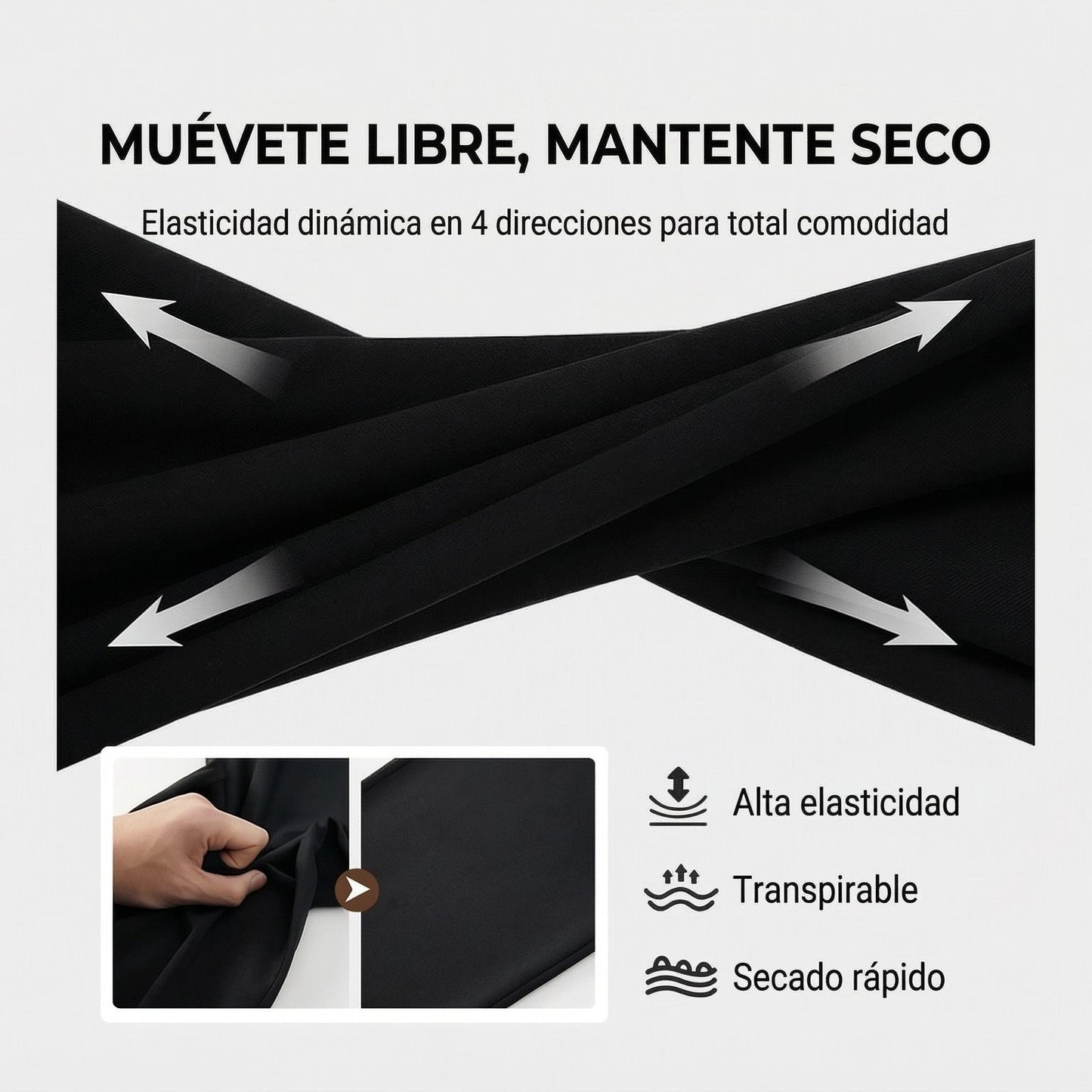 Pantalones cortos golf hombre elásticos cómodos