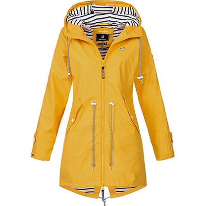 Impermeable Mujer con Capucha Ajuste Regular - Mavetta