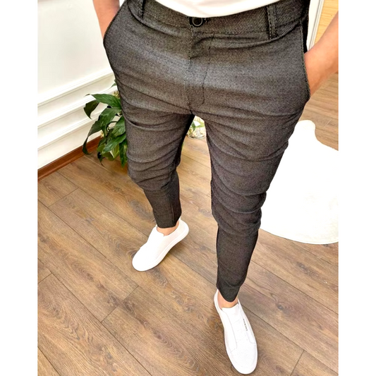 Pantalón Vestir Hombre Corte Clásico Formal - Mavetta