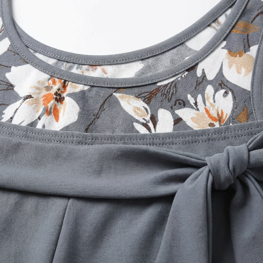 Bañador Tankini Mujer de Dos Piezas Holgado Pantalón Corto