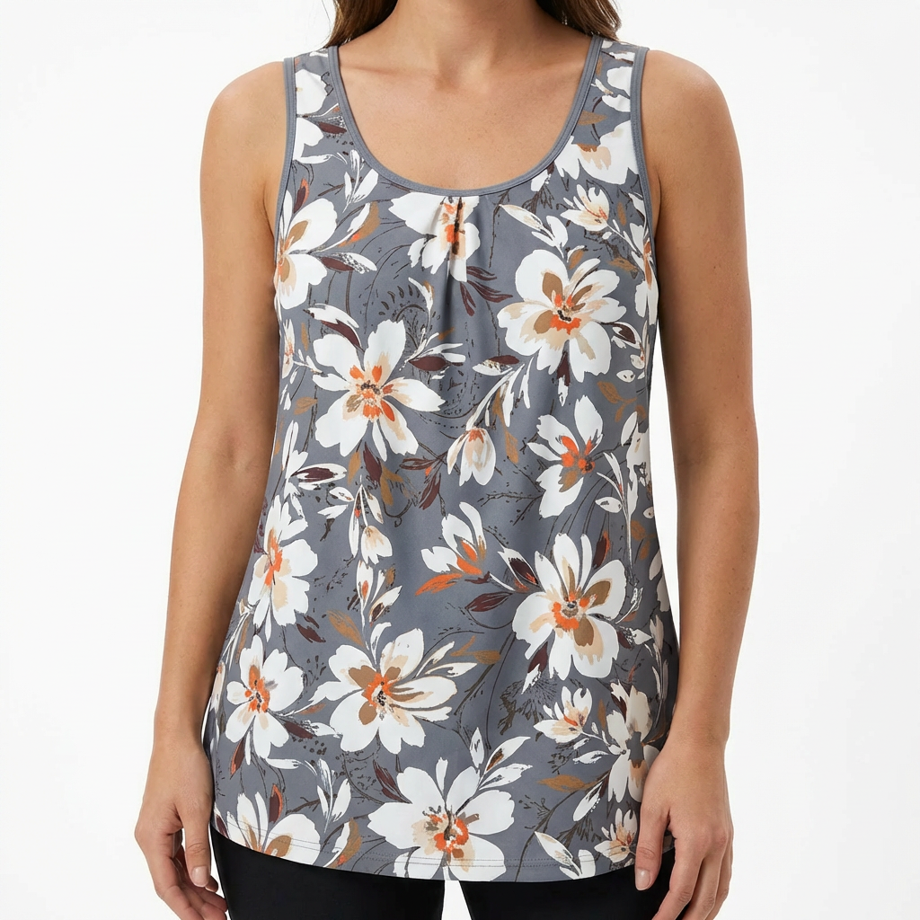 Bañador Tankini Mujer de Dos Piezas Holgado Pantalón Corto - Mavetta