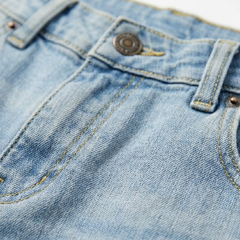 Pantalones Vaqueros Mujer Talle Bajo Pernera Ancha Estilo Retro