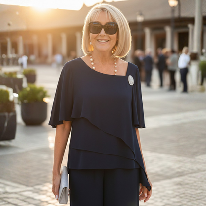Conjunto Mujer Verano Elegante Ajuste Femenino
