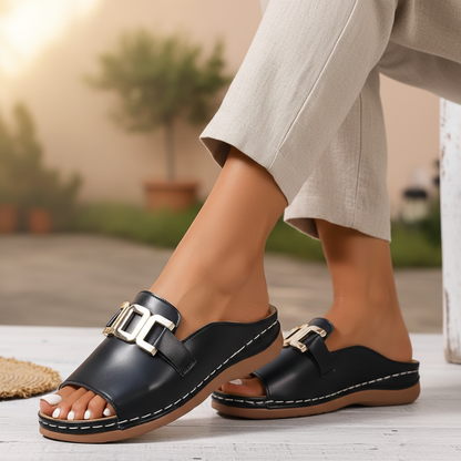 Sandalias Mujer Verano Diseño Chic Ajuste Cómodo