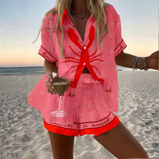 Traje Playa Mujer Corto Verano Ajuste Comodo - Mavetta